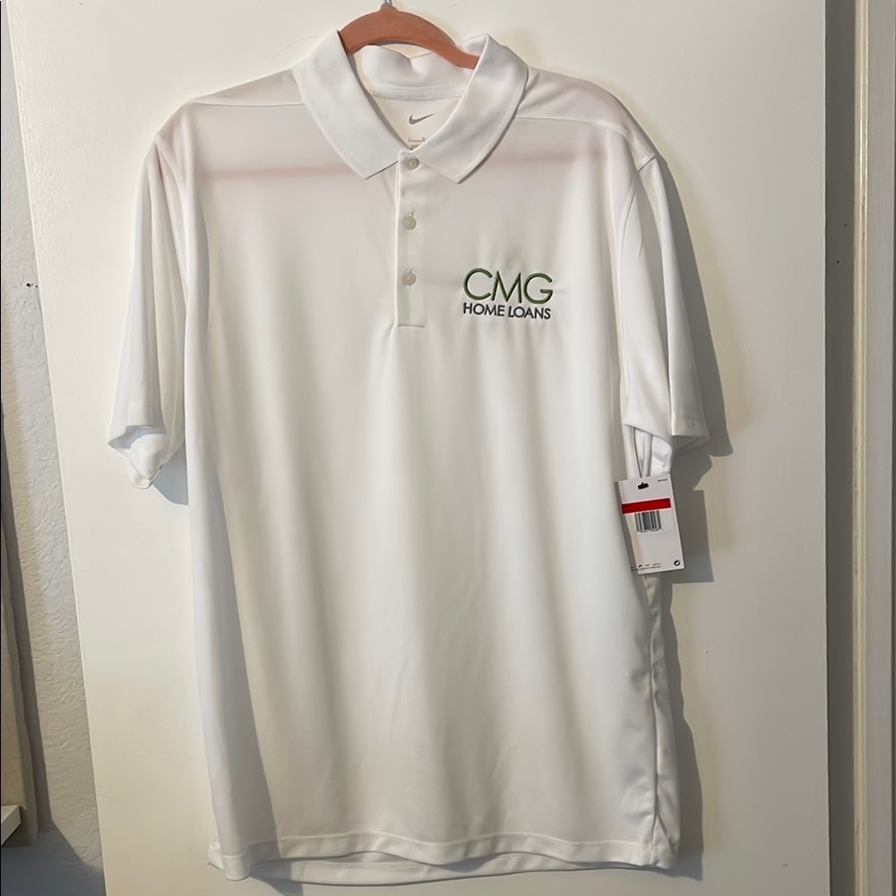 Nike Dry Fit Set of 3 Polo Shirts with various logos